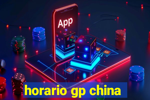 horario gp china