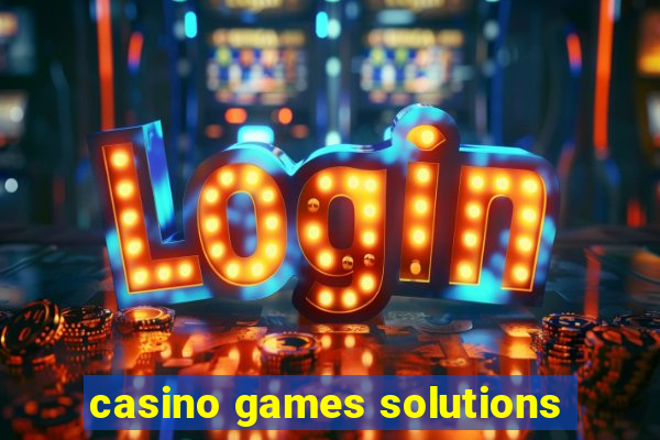 casino games solutions