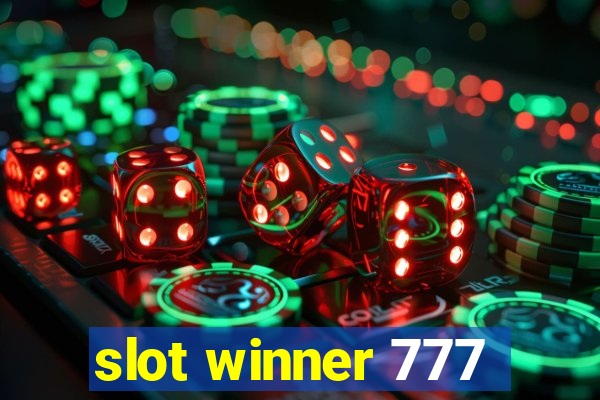 slot winner 777