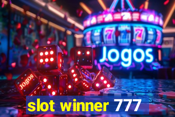 slot winner 777