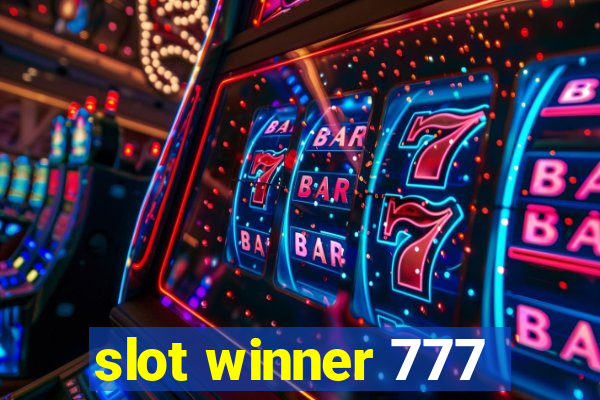 slot winner 777