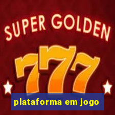 plataforma em jogo