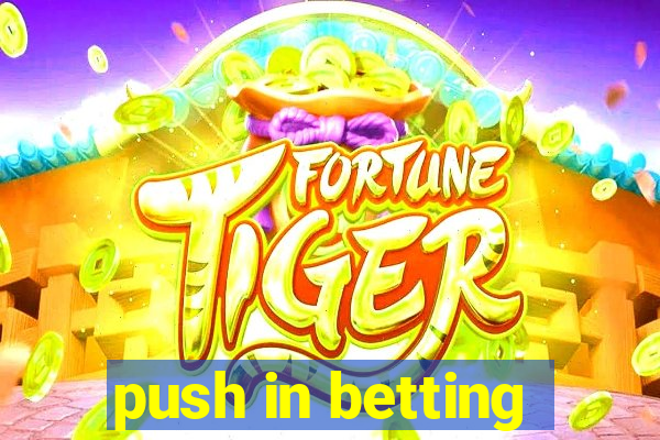 push in betting