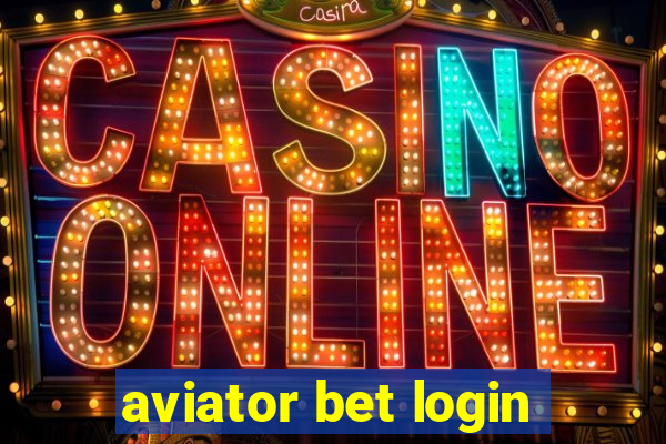 aviator bet login