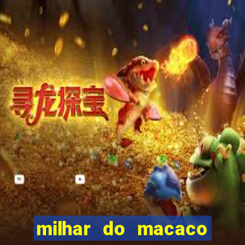 milhar do macaco que mais saem no jogo do bicho