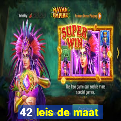 42 leis de maat