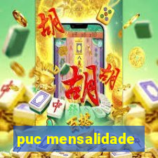 puc mensalidade