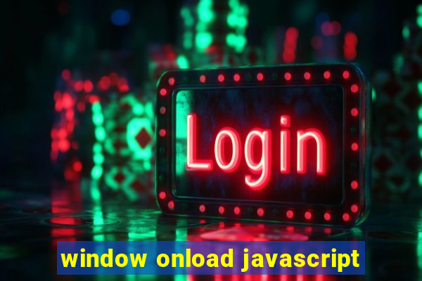 window onload javascript