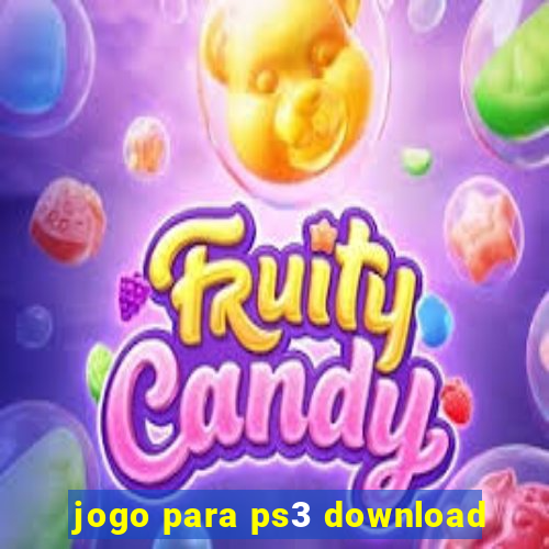 jogo para ps3 download