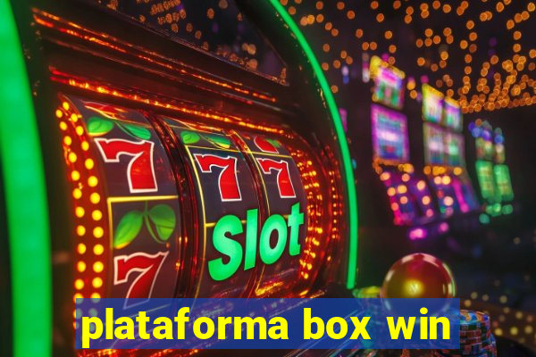 plataforma box win