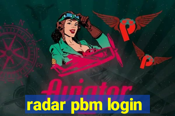 radar pbm login