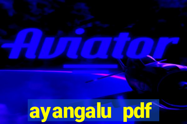 ayangalu pdf ayangalu orisha