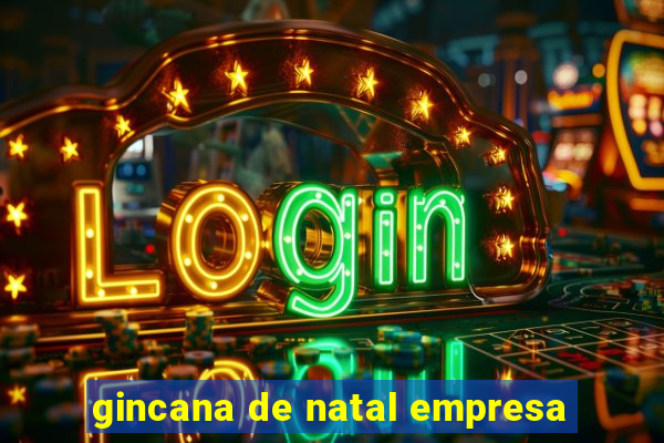 gincana de natal empresa