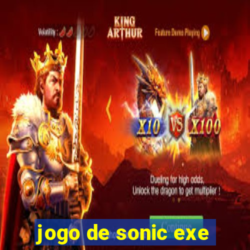 jogo de sonic exe