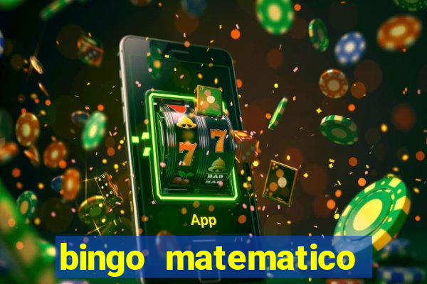 bingo matematico para ensino medio