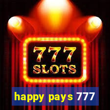 happy pays 777