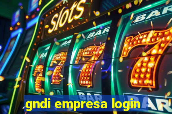 gndi empresa login