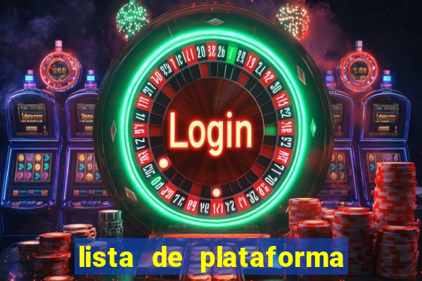 lista de plataforma de jogos