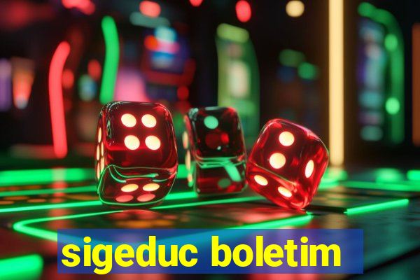 sigeduc boletim