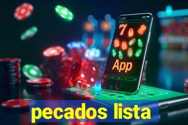 pecados lista