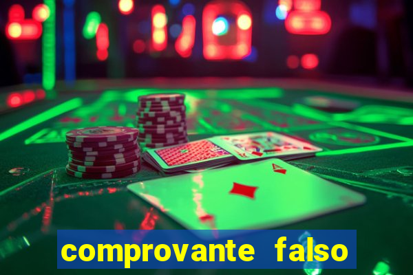 comprovante falso de 50 reais