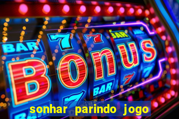 sonhar parindo jogo do bicho