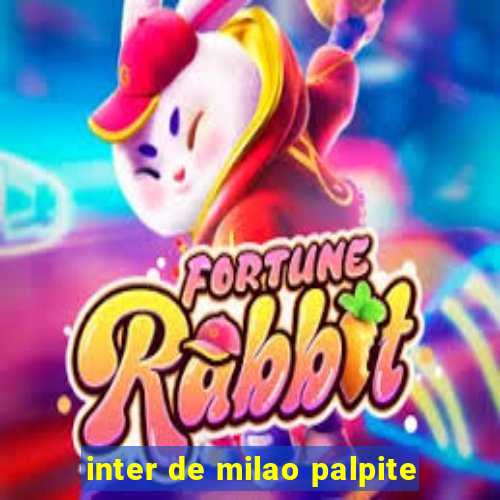 inter de milao palpite