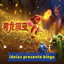 ideias presente bingo