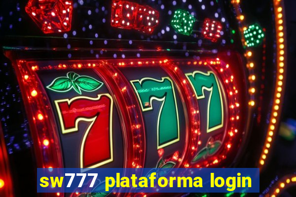 sw777 plataforma login