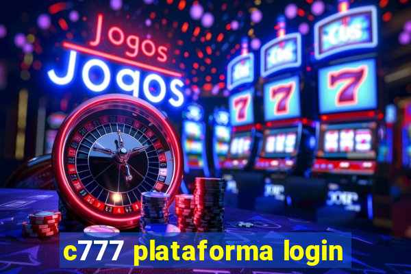 c777 plataforma login