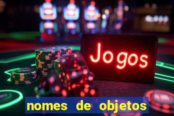 nomes de objetos de origem tupi guarani