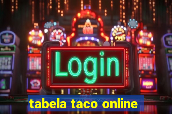 tabela taco online