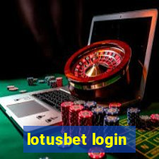 lotusbet login