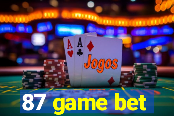 87 game bet