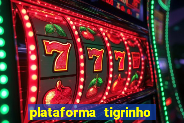 plataforma tigrinho 1 real