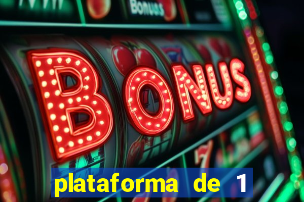 plataforma de 1 real fortune tiger