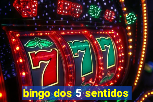 bingo dos 5 sentidos