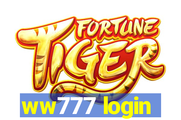 ww777 login