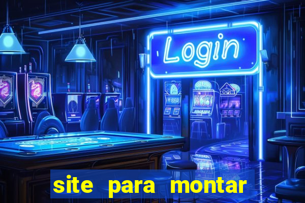 site para montar time de futebol