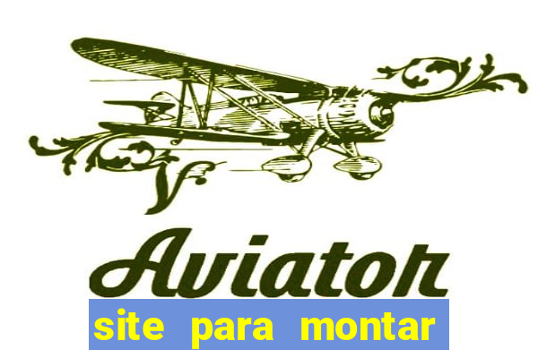 site para montar time de futebol