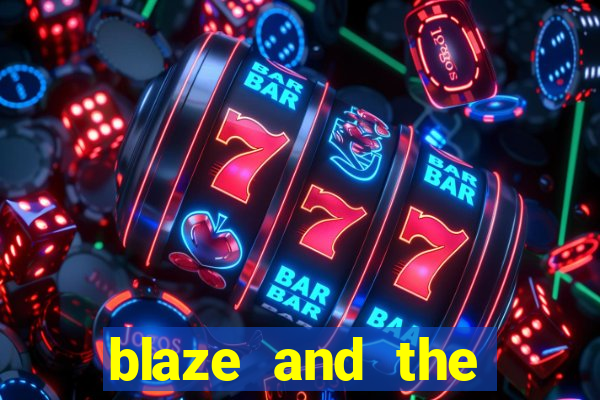 blaze and the monster machines logo font