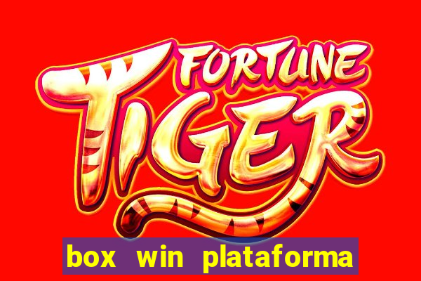 box win plataforma de jogos