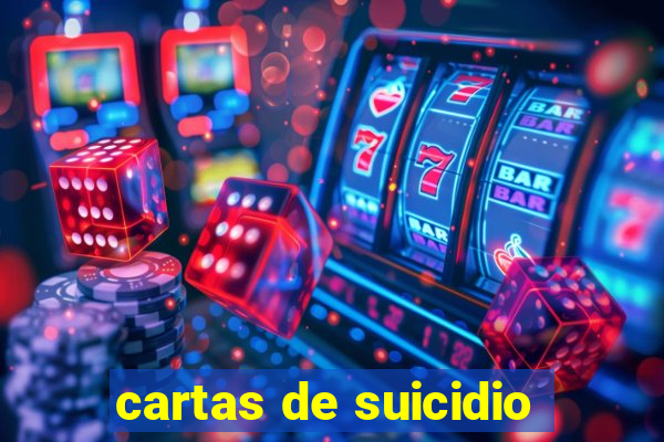 cartas de suicidio