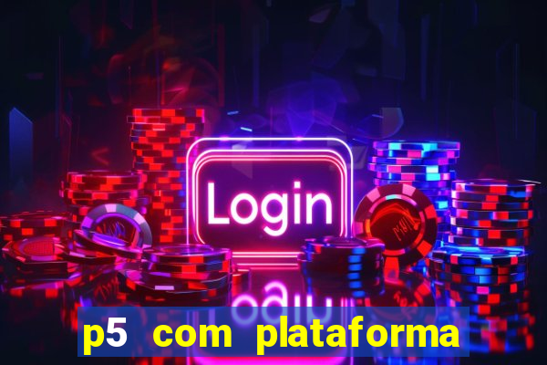 p5 com plataforma de jogos