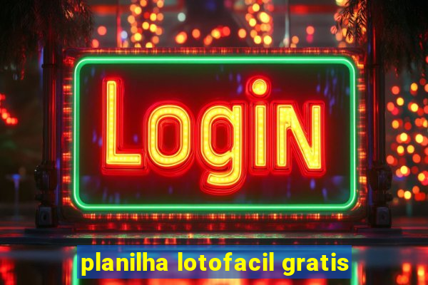 planilha lotofacil gratis