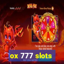 ox 777 slots