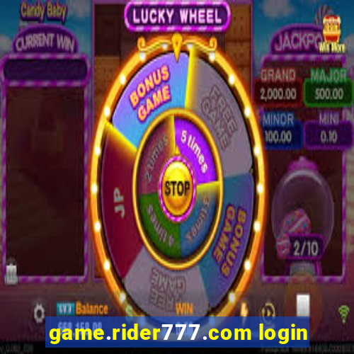 game.rider777.com login