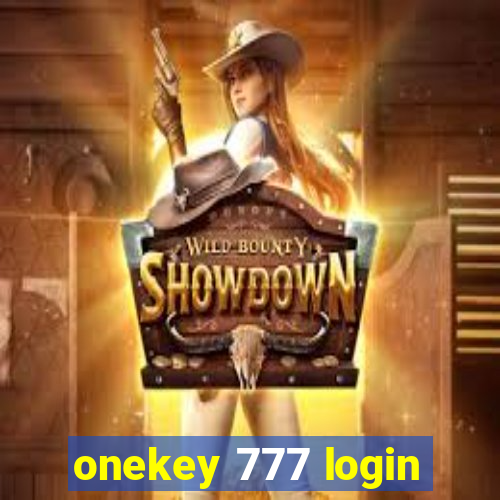 onekey 777 login