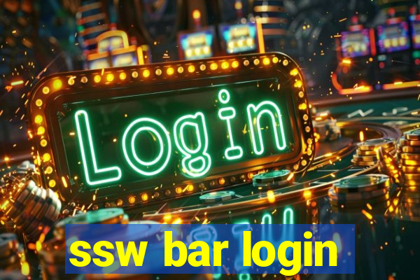 ssw bar login