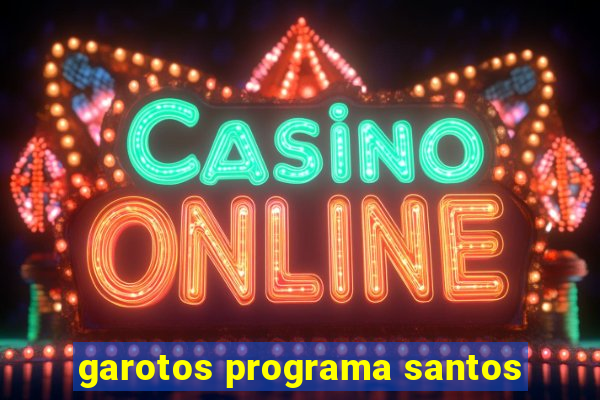 garotos programa santos